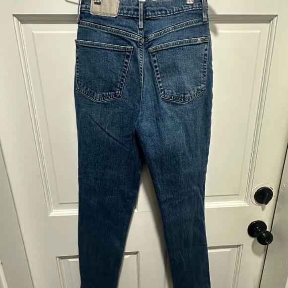 Everlane Women's The Original Cheeky Straight Leg Jeans in Deep Blue Size 25 - Picture 4 of 6